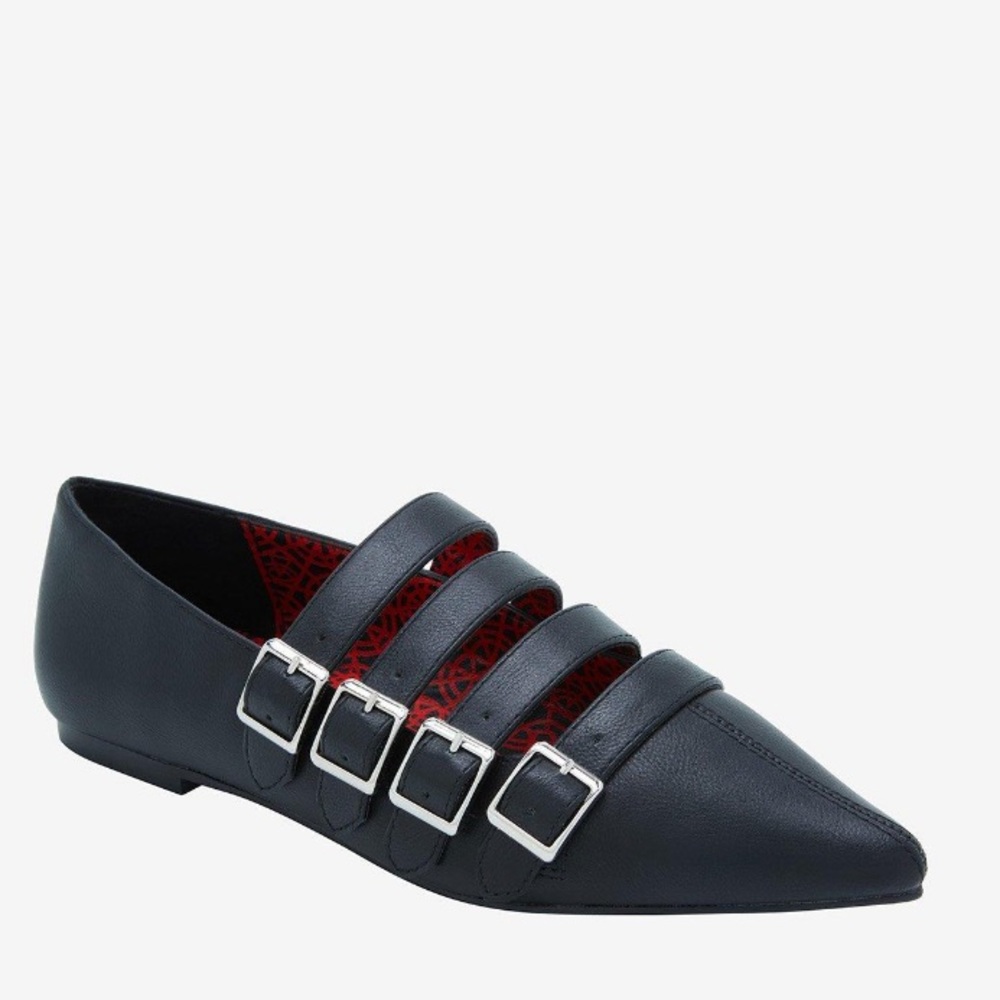 Strange Cvlt Black‎ Coven Flats Hot Topic Halloween Goth Gothic